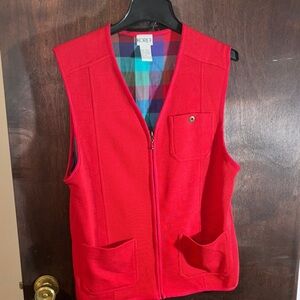 Vintage Koret Red Vest